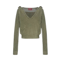 Diesel M-Debi Blouse "Leaf Green"
