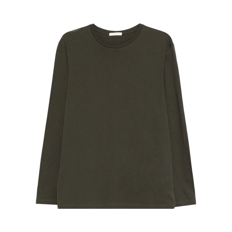 The Row Leon Long-Sleeve T-Shirt "Dovetail"