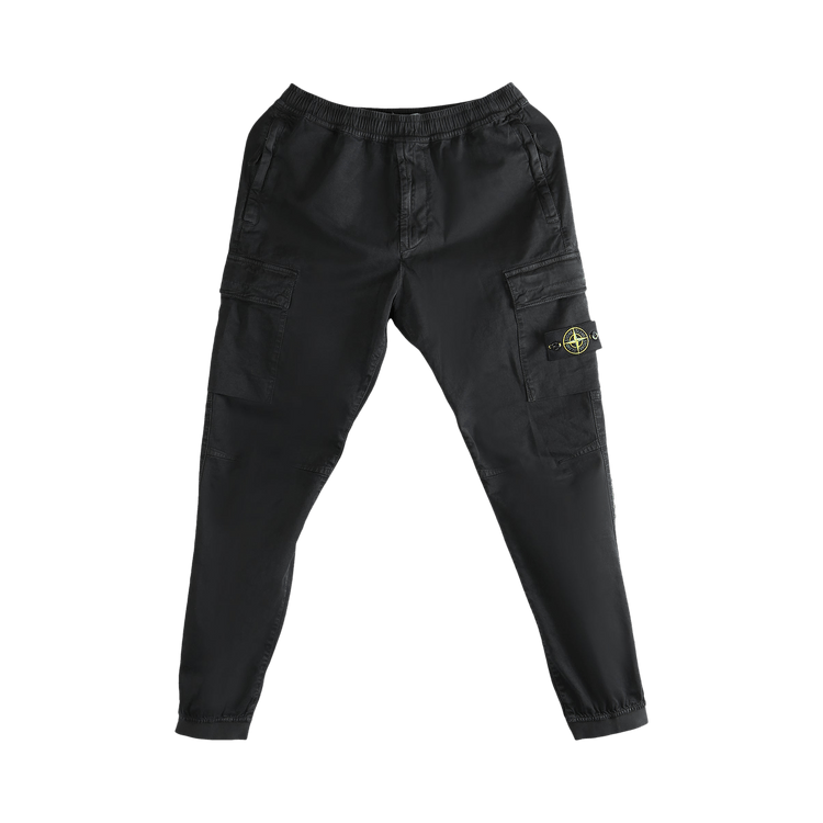 Stone Island Modern Street Cargo Trousers "Black"