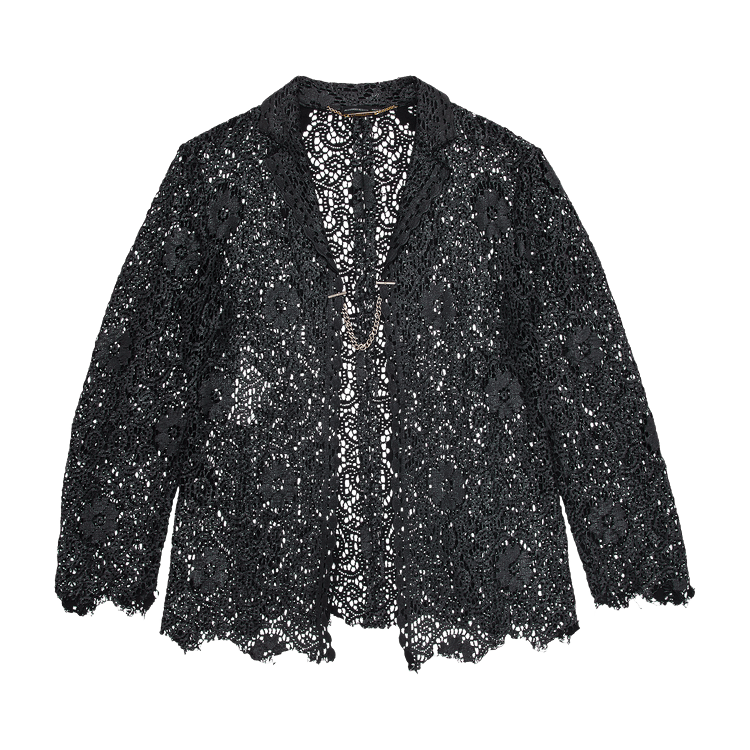 Alexander McQueen Lace Shirt "Black"