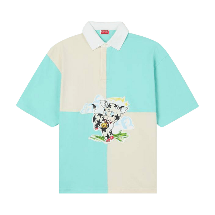 Kenzo Gots Cartoon Relax Polo "Blue"