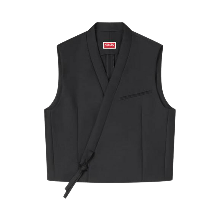 Kenzo Kimono Gilet "Black"