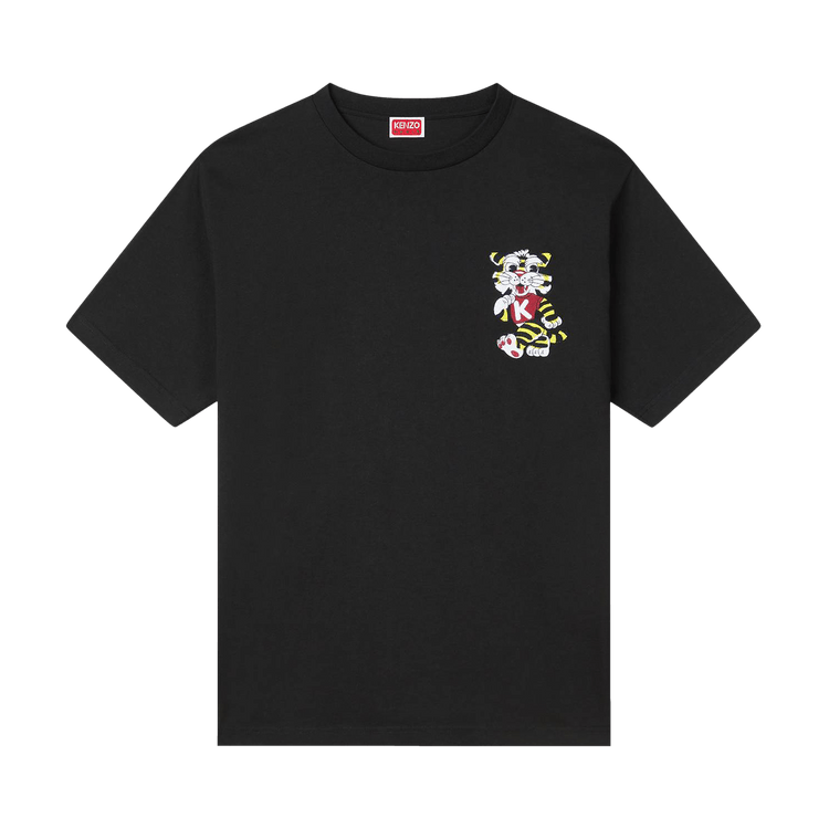 Kenzo Gots Wild Tiger Embroidered Oversize T-Shirt "Black"