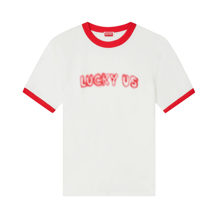 Kenzo Gots Words Slim T-Shirt "Off White"