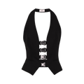 Coperni Multi Buckle Waistcoat "Black"