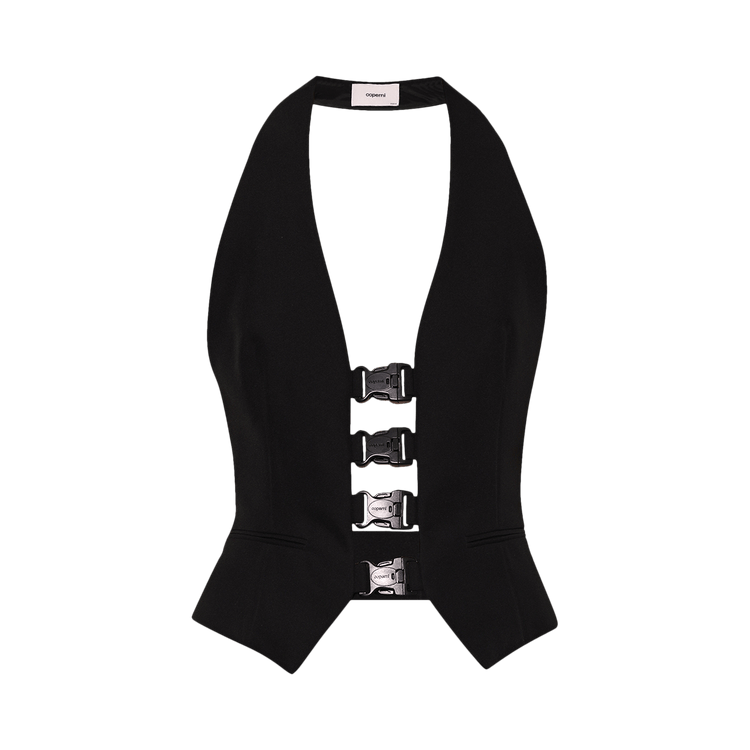 Coperni Multi Buckle Waistcoat "Black"