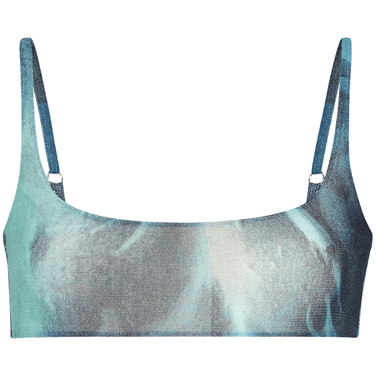 Jean Paul Gaultier Water Bra Top "Indigo/Vintage Blue"