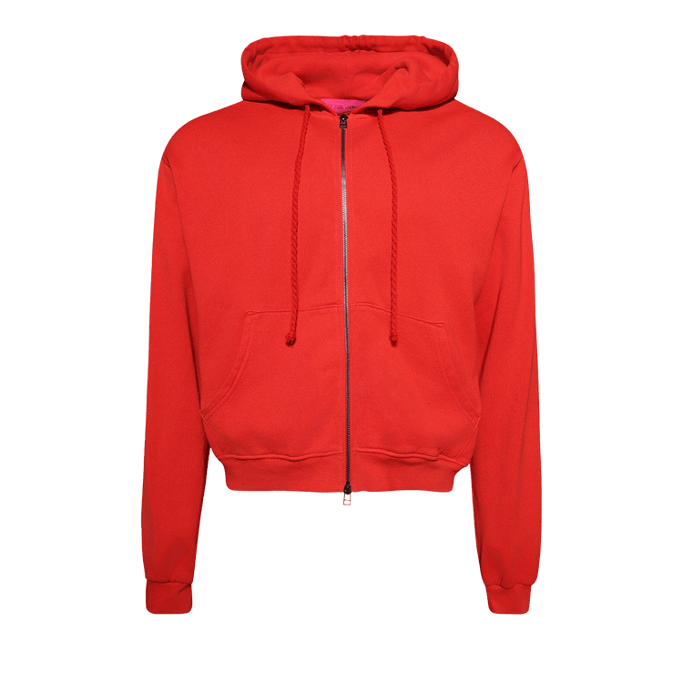 The Elder Statesman Daily Zip Hoodie "Sanguinello"