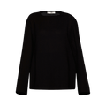 The Row Cattaleya Top "Black"