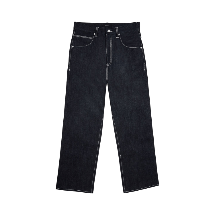 PURPLE BRAND Karpathos Raw Jeans "Dark Indigo"