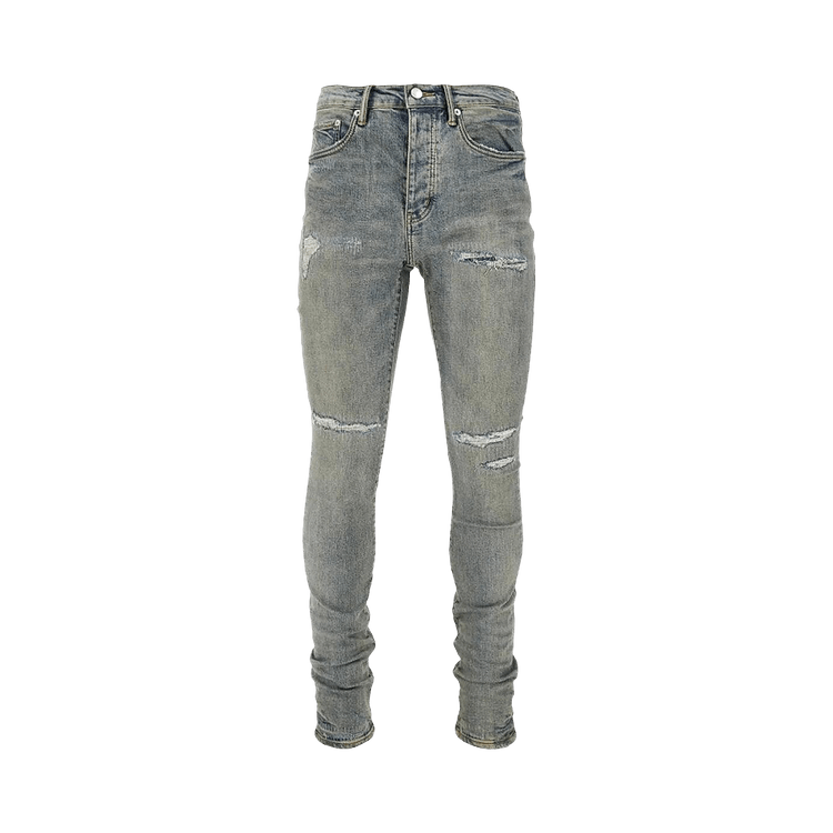 PURPLE BRAND Vintage Repair Denim "Light Indigo"