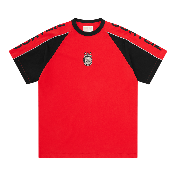 Corteiz Raglan Sport Boxy Tee "Red"