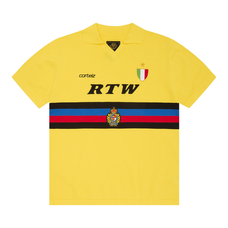 Corteiz Serie A Knit Jersey "Yellow"