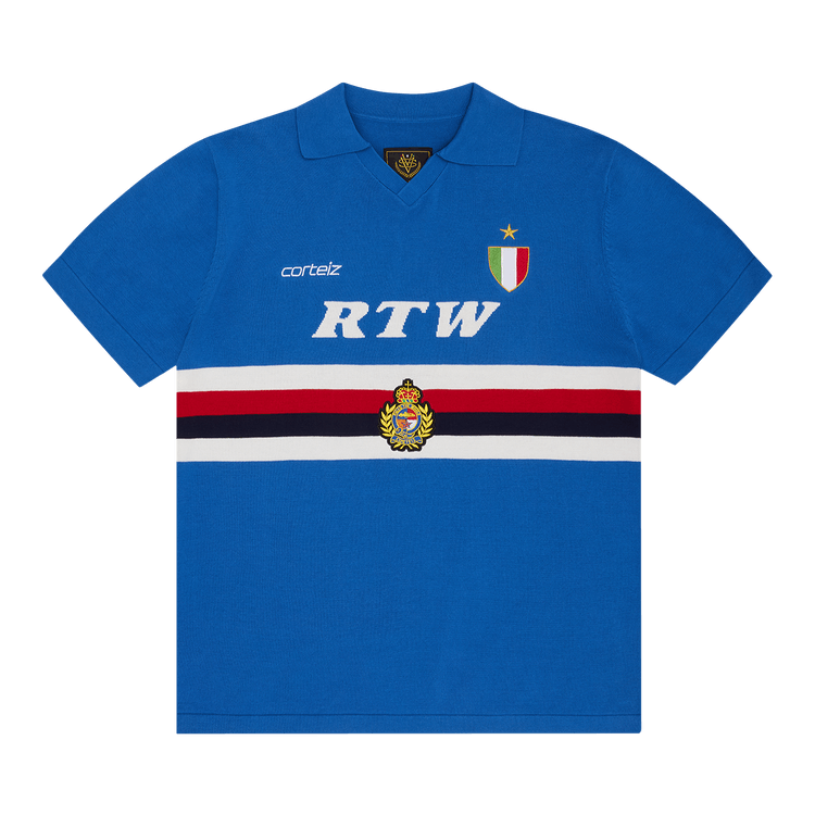 Corteiz Serie A Knit Jersey "Blue"