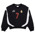 Rhude Lago Soccer Jersey Crewneck "Black"