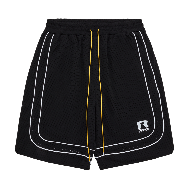 Rhude Baggy Mesh Basketball Short "Black"