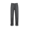 Bottega Veneta Washed Turned Up Denim Pants "Washed Black"