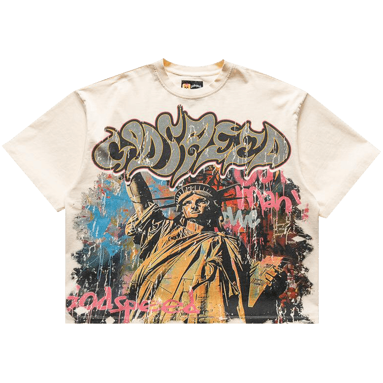 Godspeed Vandal Tee "Bone"