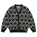 Palace Hairy Heart Knit "Black"
