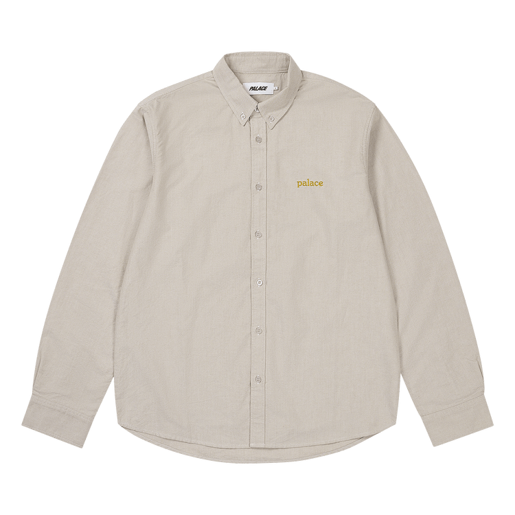 Palace Classic Oxford Shirt "Stone"