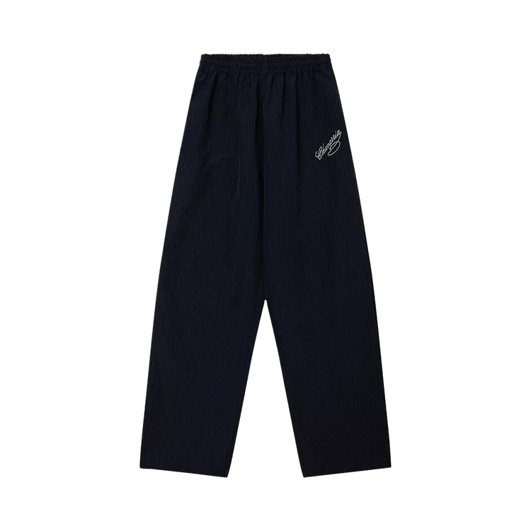 Willy Chavarria Ruff Rider Track Pants "Peacoat Stripe"