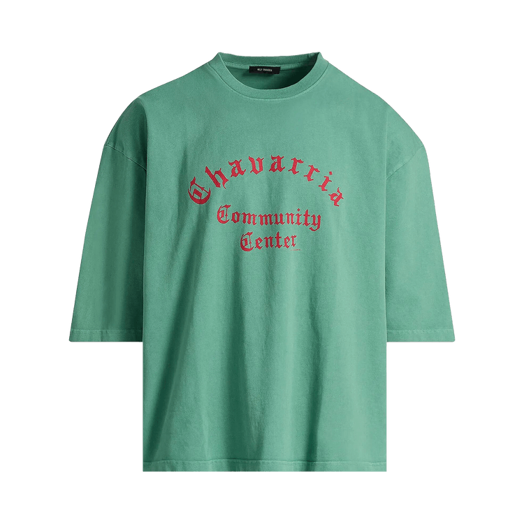 Willy Chavarria Community Center Buffalo Tee "Uniform Green"