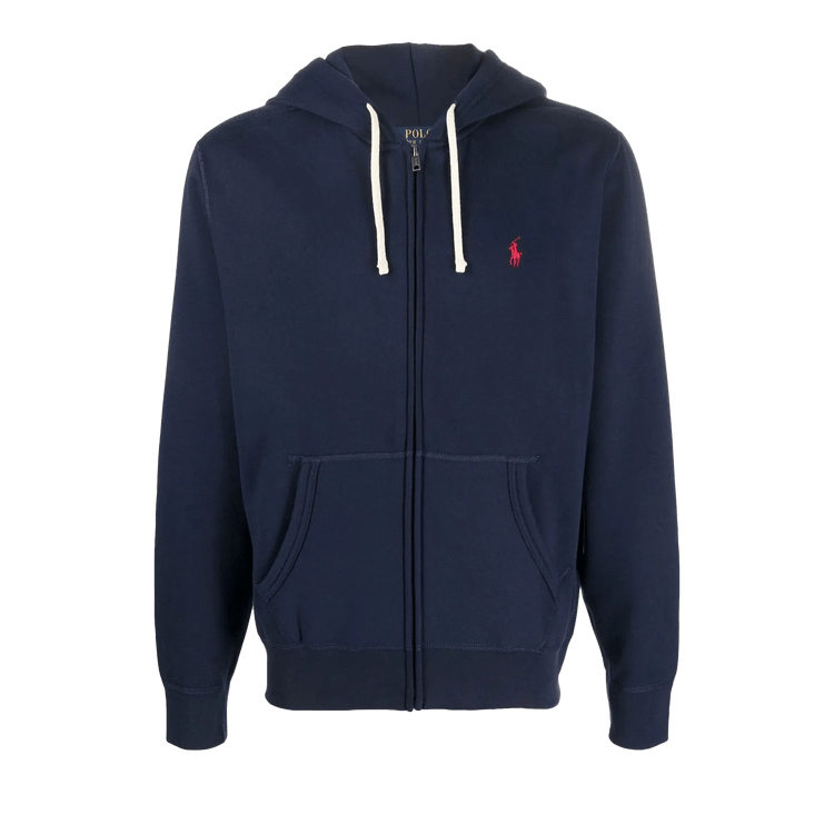 Polo Ralph Lauren Long-Sleeve Fleece Full-Zip Hoodie "Cruise Navy"