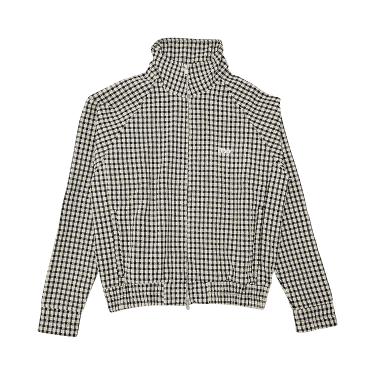 Rhude Gingham Hamptons Track Jacket "White"