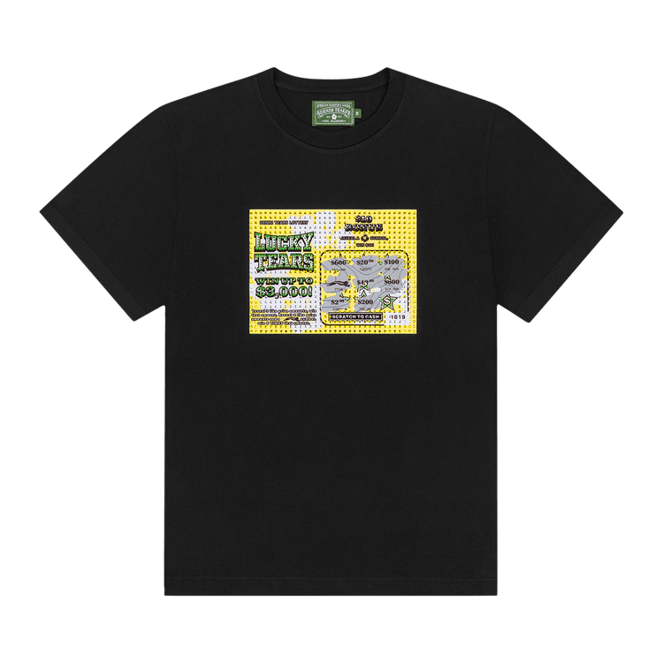 Denim Tears Scratch-Off Tee "Black"