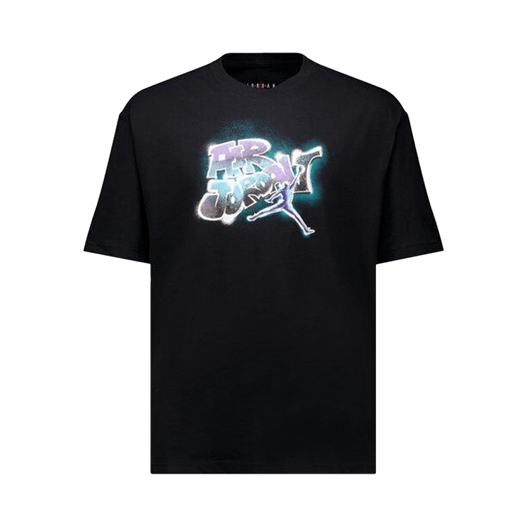 Air Jordan AJ5 T-Shirt "Black"