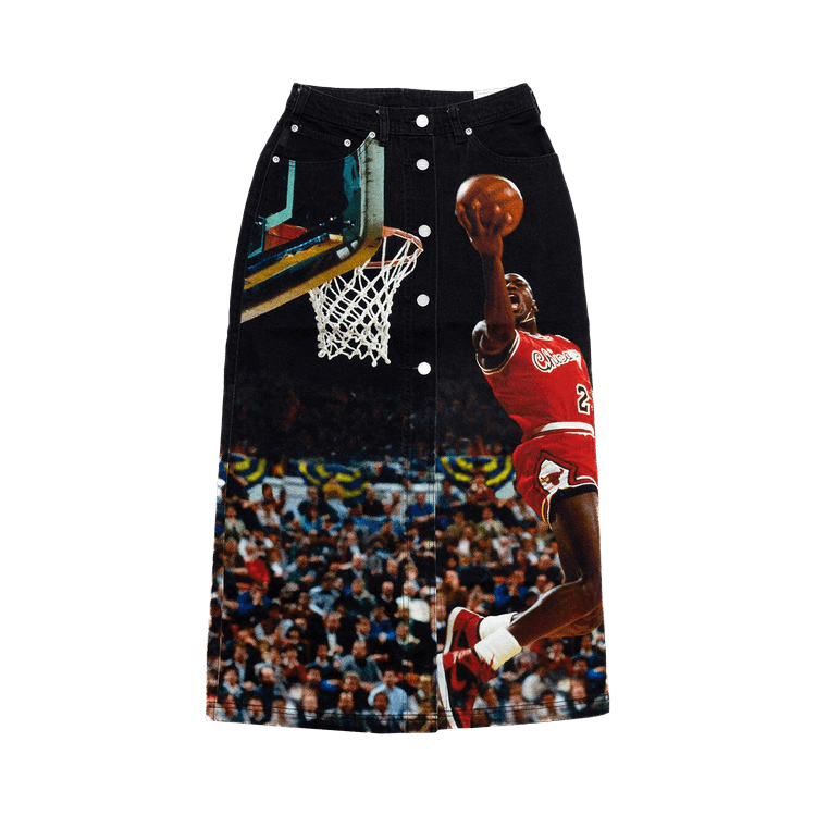 Air Jordan Printed Skirt "Black"