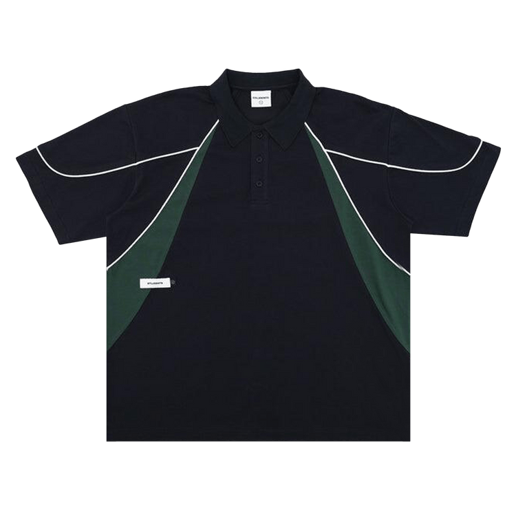 Students Captain Jersey Polo Shirt "Navy"