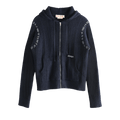 Marni Hooded Cardigan "Ultramarine"