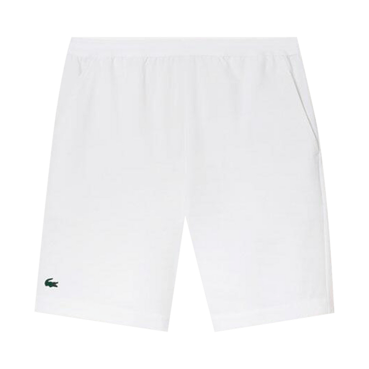 Lacoste Regular Fit Ultra Dry Sport Shorts "White"