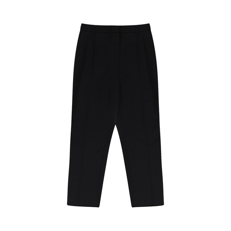Lanvin Straight Tailored Cigarette Pants "Black"
