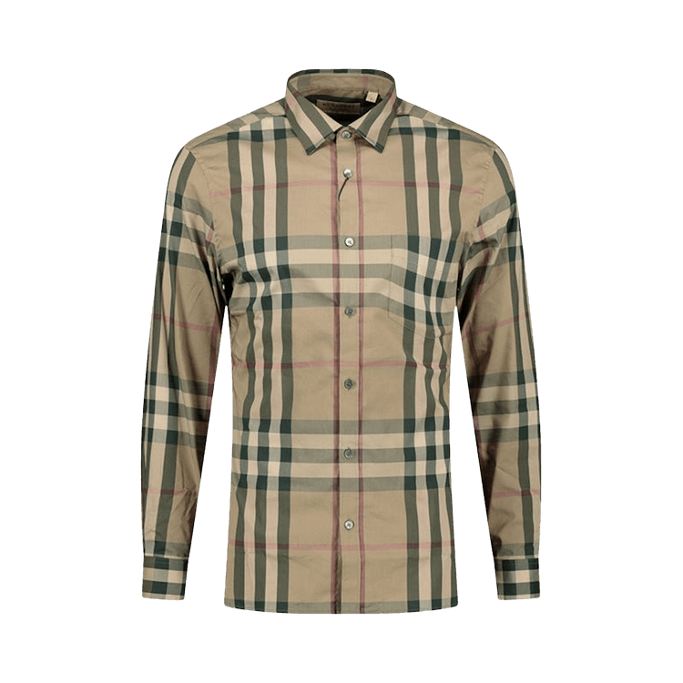 Burberry Classic Check Shirt "Beige"