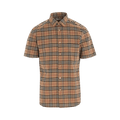 Burberry Small Scale Check Stretch Cotton Short-Sleeve Shirt "Archive Beige"