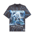 Represent Clo x Iron Maiden A Real Live One T-Shirt "Sunfade Grey"