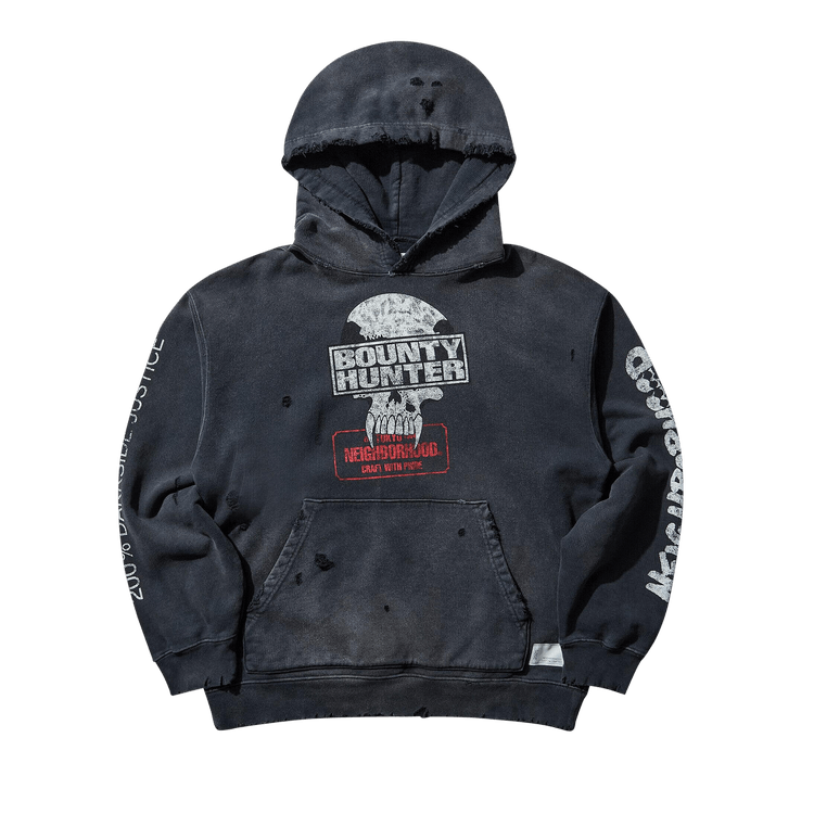 Neighborhood x Bounty Hunter Savage Hoodie "Black"
