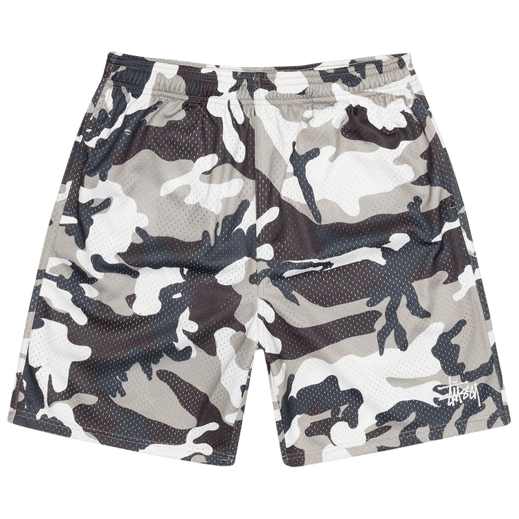 Stussy Basic Mesh Short "Snow Camo"