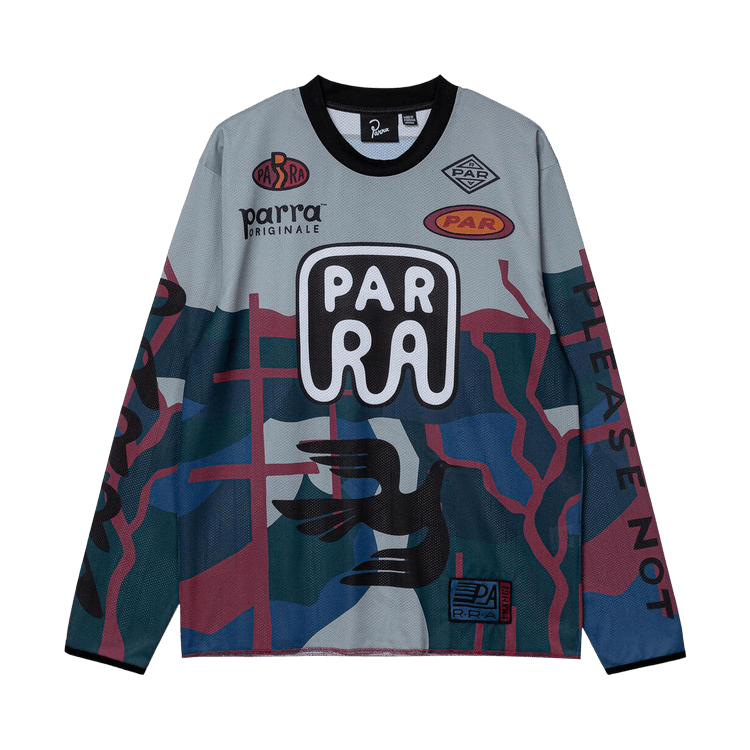 Parra Dirt Jumper Long-Sleeve T-Shirt "Grey"