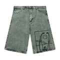 Parra Protect The Sun Shorts "Green"