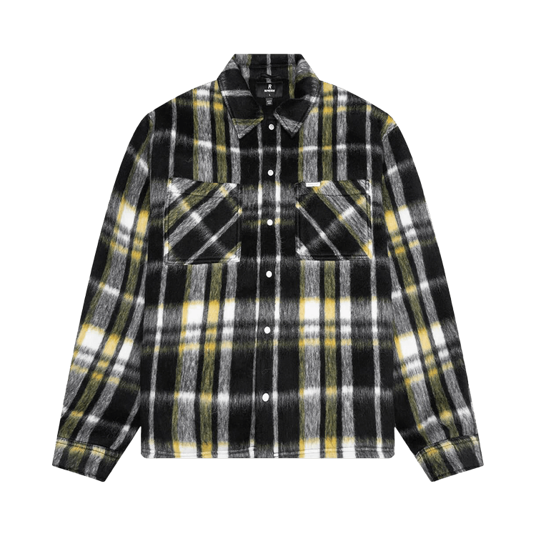 Represent Clo Textured Overshirt "Jet Black"