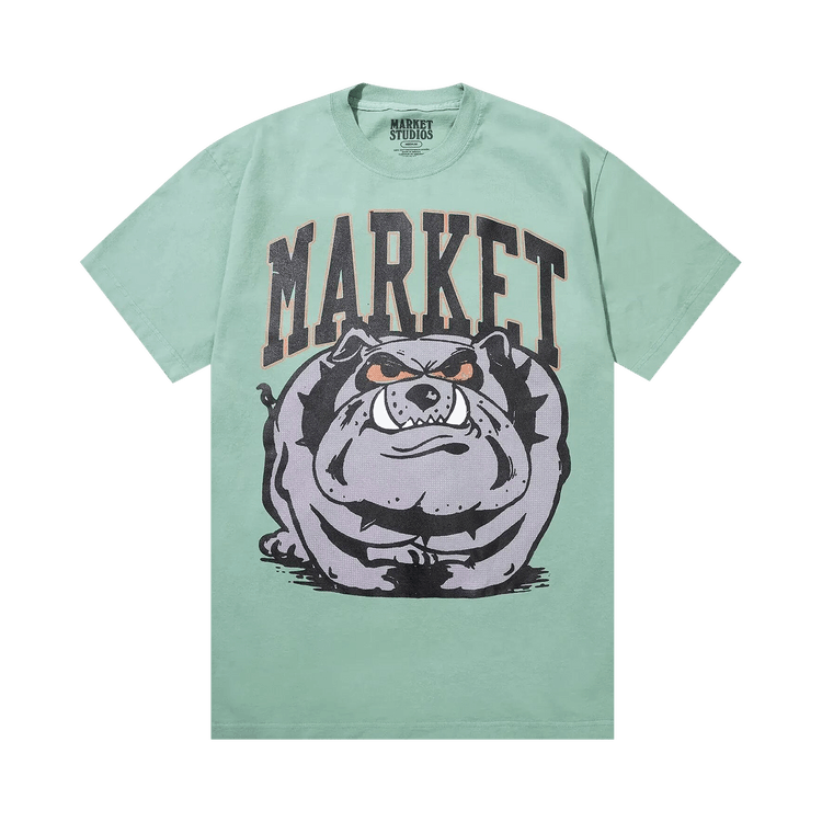 Market Angry Bulldog T-Shirt "Natural"