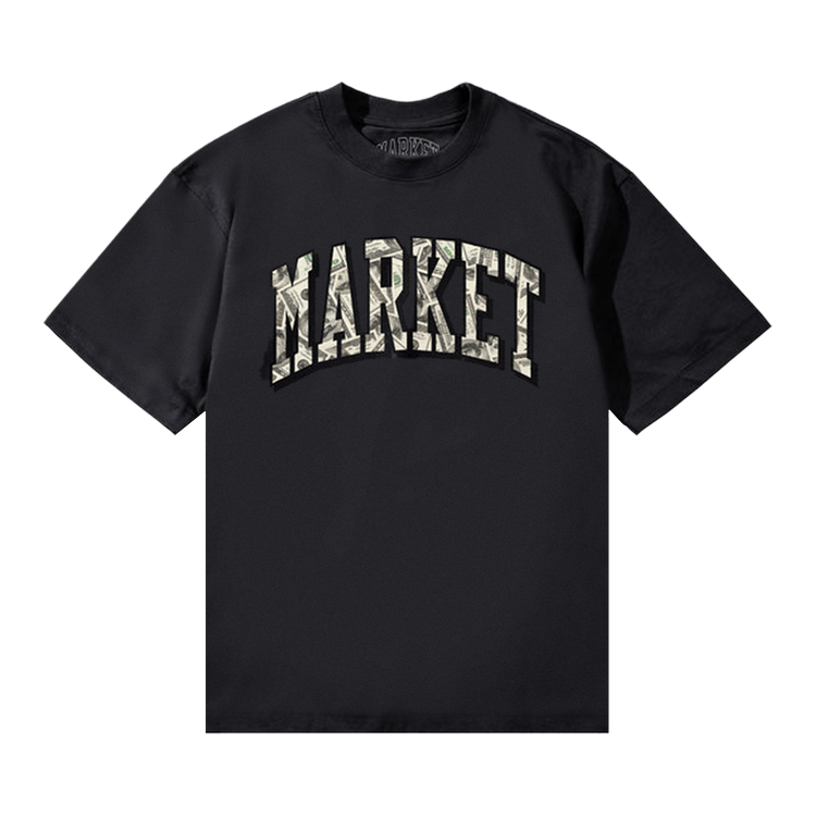 Market Money Arc T-Shirt "Black"