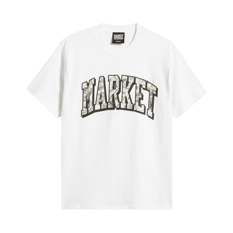 Market Money Arc T-Shirt "White"