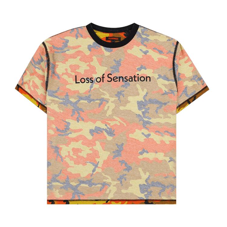 Pleasures Sensation Camo T-Shirt "Orange"