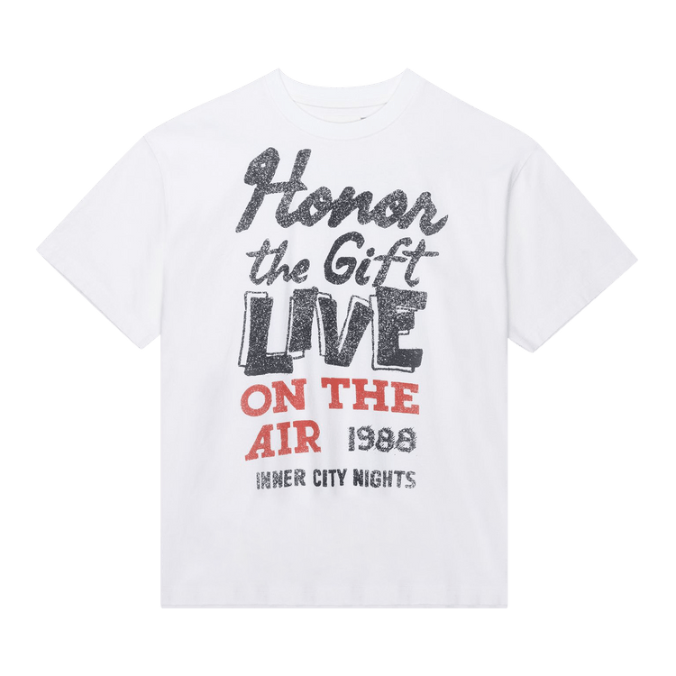 Honor The Gift Live On The Air Tee "Bone"