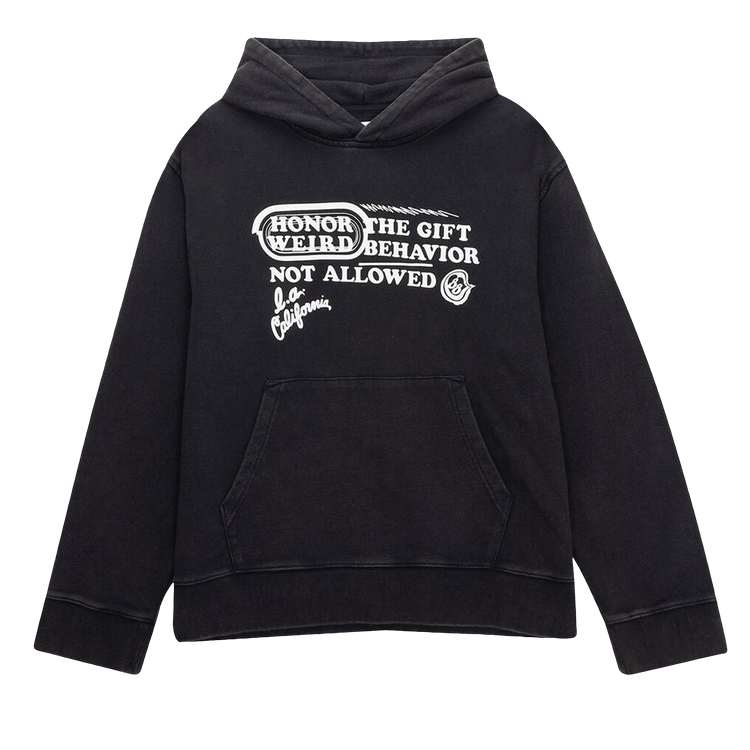 Honor The Gift Not Allowed Hoodie "Black"