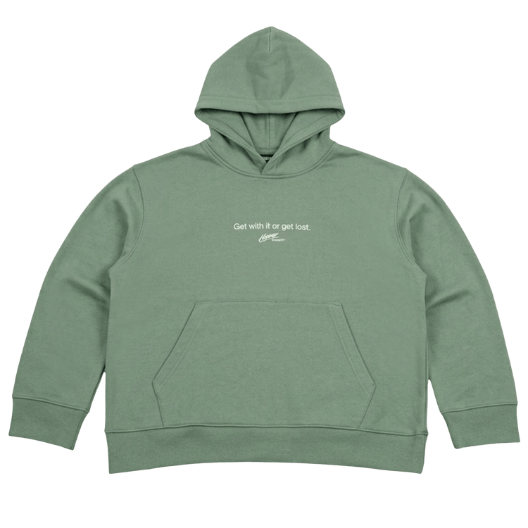 Honor The Gift Get With It Or Get Lost Hoodie "Mint"